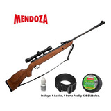 Rifle Rm-6000 Mendoza Magnum Alta Potencia Mira 4x32 5.5mm