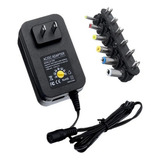 , Adaptador Ajustable Ca/cc 3v 4.5v 5v 6v 7.5v 9v 12v 2a