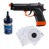 Beretta 92 Fs Resorte Sb199 + 500 Bbs 6mm Airsoft Xtre P