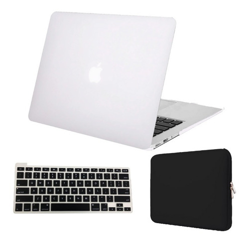 Kit Case Capa Macbook Air 11.6 A1465/a1370 +  Bag + Pel Tec 