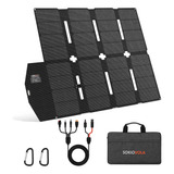 Sokiovola Kit De Cargador De Panel Solar Plegable Portatil D