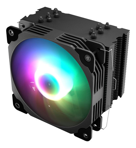 Ventilador Cooler P/ Cpu, Vetroo V5-wt, 1700rpm, Negro Rgb