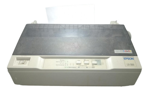 Impresora Epson Lx-300 220-240v 0.5a Blanco - Usado 
