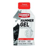 Hammer Gel 33g Energético Con O Sin Cafeína Sabor Tropical
