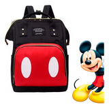 Mochila Maternal Disney Bolso Pañalera Multifuncional Bebe