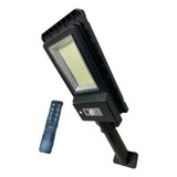 Foco Solar Luz Led Cob 180w Exteriores Base+ Sensor Y Remoto