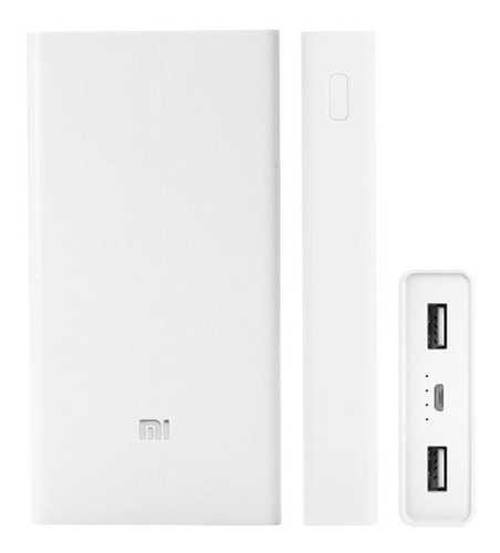 Xiaomi Power Bank Bateria Externa 20000 Mah - Multiofertas