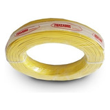 Rolo Fio Cabo 0,75mm (18 Awg) 100 Mts Cabinho Extra Flexível Cor Amarelo