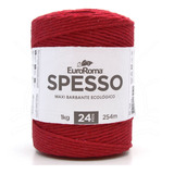 Barbante Spesso Euroroma 24 Fios 1kg- 1000 Vermelho