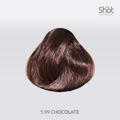  Tinte Cabello Kolor Shot Chocolates Kit 2 Pzas + 2 Peroxidos Tono 5.99 Chocolate