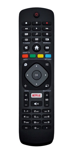 Controle Remoto Compatível Tv Philips Smart 43pfg5102/78