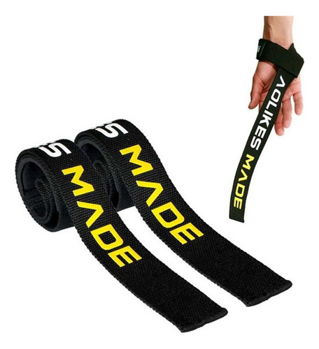 Straps Lujo Gym Mancuernas Pesas Crossfit Gimnasio Ejercicio