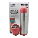 Set Mate Keep Termo Bala 500ml + Matera Acero Inox