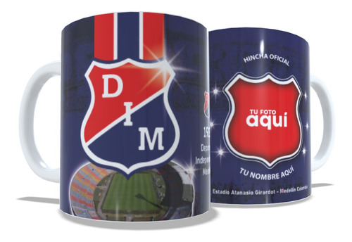 Pocillo Mug Personalizado Fútbol Colombiano Liga Betplay