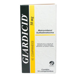 Giardicid 50mg 10 Comprimidos Cepav