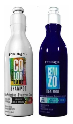 Pack Prokpil Matizador Cenizo + Shampoo Color Care