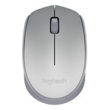 Mouse Inalámbrico Logitech  M170 M170 Plateado