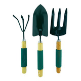 Kit Set Jardinería Huerto 3 Piezas Steeltools