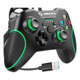 Joystick Con Cable Compatible Con Xb One, Pc, Xb One Slim, Xb Series X Y S Dehuka