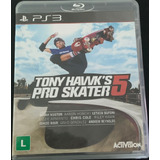 Jogo Tony Hawk's Pro Skater 5 Ps3 Skate Mídia Rara Original