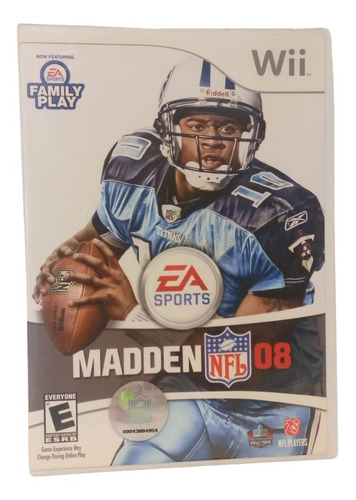 Videojuego Madden 08 Para Nintendo Wii Video Juego Usado