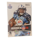 Videojuego Madden 08 Para Nintendo Wii Video Juego Usado