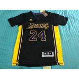 Jersey Kobe Con Mangas Lakers Termosellado 