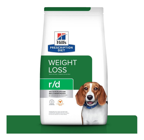 Alimento Hill's Weigh Reduction R/d Perro 3.9 Kg