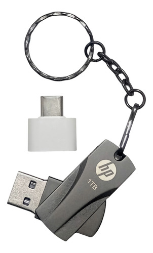 Kit Memoria Usb 1tb (un Terabyte) Giratoria Y 1 Conector Otg