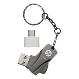 Kit Memoria Usb 1tb (un Terabyte) Giratoria Y 1 Conector Otg