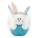 Chapman And Grand Relaxing Kitty - Soporte Para Boligrafo (b