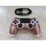 Control Ps4 Rosa Metalico