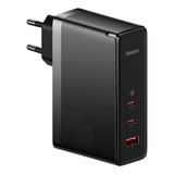 Cargador Rápido Y Cable Usb C Baseus Gan5 Pro 140w Negro