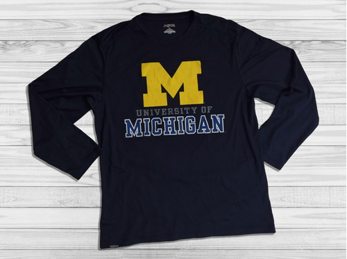 Remera Michigan Jansport Mangas Largas