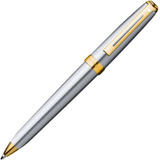 Sheaffer Prelude, Brushed Chrome Plate Featuring 22kt Gold P