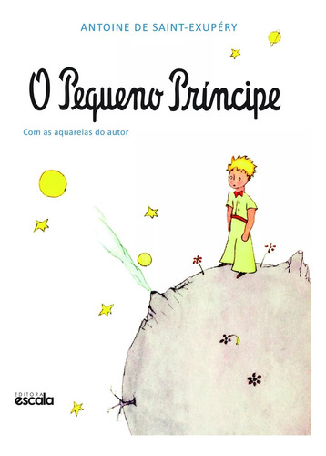 Livro O Pequeno Principe Pocket Com Aquarelas Do Autor