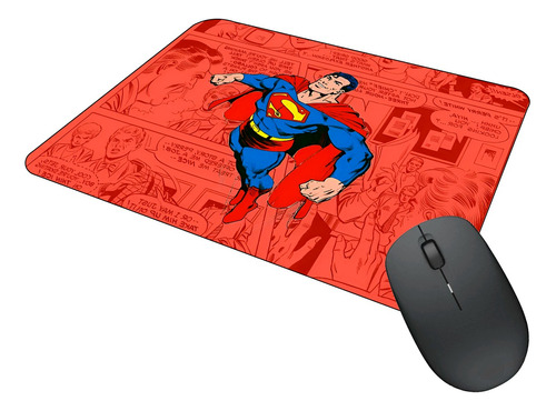 Mousepad Alfombrilla Rectangular Nuevo Superman Dc