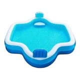 Alberca Inflable Con Asientos Piscina Familiar 305x279cm