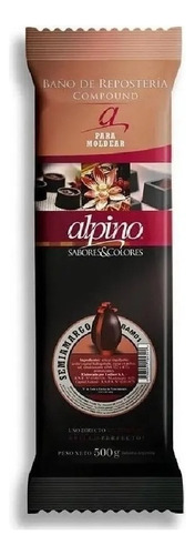 Chocolate Lodiser Alpino Semiamargo Tableta De 500g