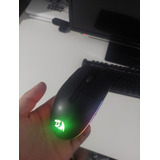 Mouse Demouse Gamer  Redragon Invader M719 Rgb Color Negro