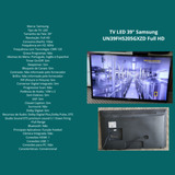 Tv Led 39  Samsung Un39fh5205gxzd Full Hd