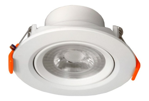 Foco Led Embutido 7w Redondo Orientable - Sumatel