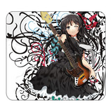 Mouse Pad  Antideslizante 21x19.5 Anime Guitarra Nena 374