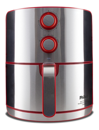 Fritadeira Air Fry Philco Inox Redstone 1500w 4,6l 127v