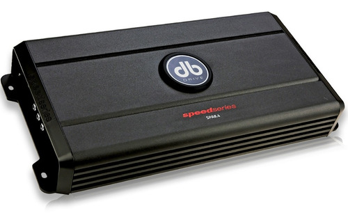 Amplificador Db Drive Spa8.4 De 1000w 4 Ch Clase Ab 2 Ohms Color Negro