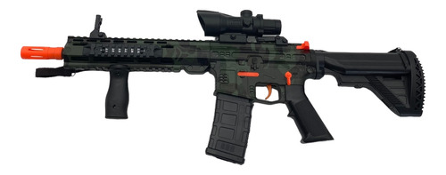 Pistola M416 Hidrogel Tipo Gotcha Airsoft Orbeez