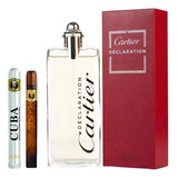 Declaration Cartier 100ml Caballero+perfume Cuba 35ml