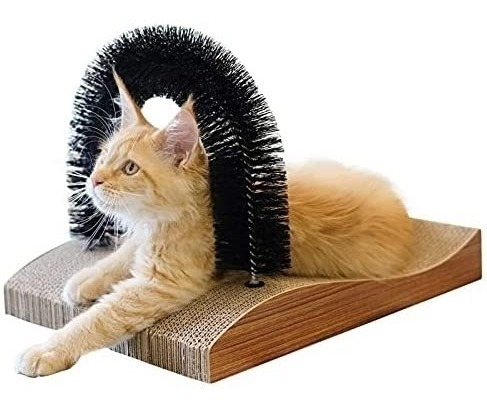 Fukumaru Cat Self Groomer, Versión 2.0 Cat Arch Face Con De