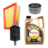 Kit Filtros Wega + Total 9000 5w40 4lts Renault Kangoo 1.6