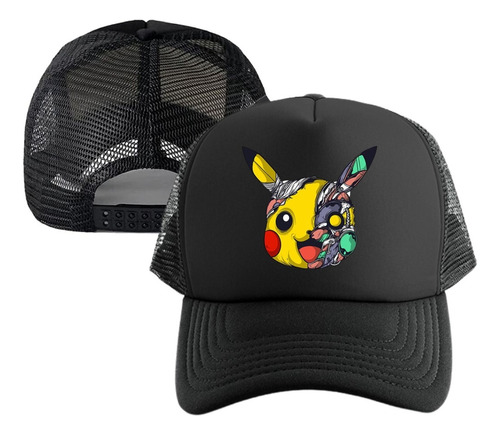 Gorra Pikachu Zombie Cachucha Malla Adulto-niño